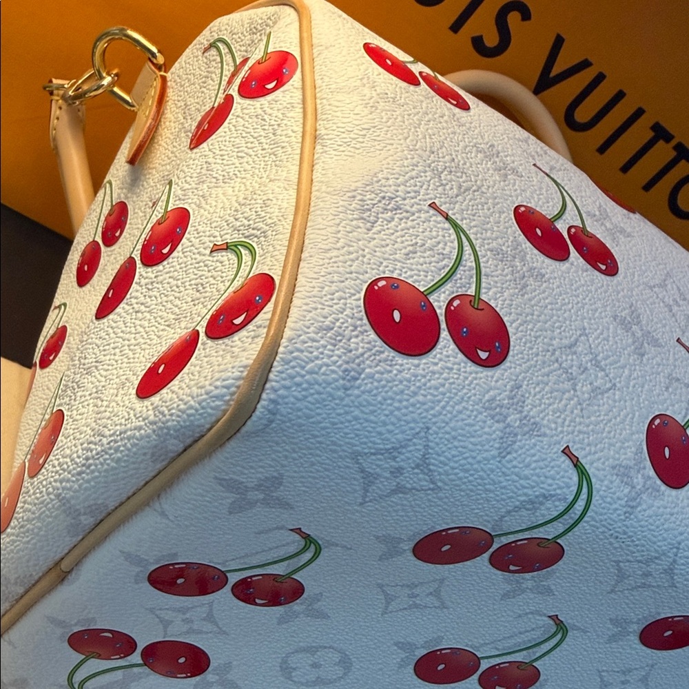 Louis Vuitton LV x TM Cerises/Cherries Soft Speedy 30 - Picture 16 of 17